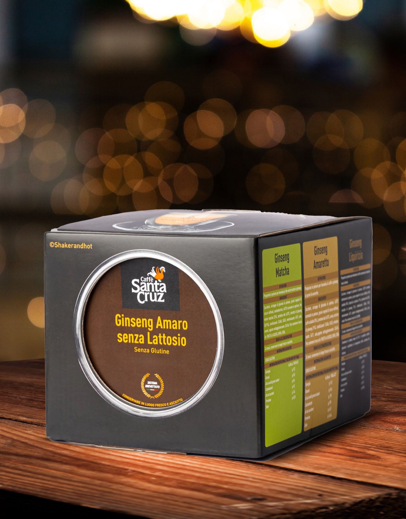 Ginseng Amaro Senza Lattosio