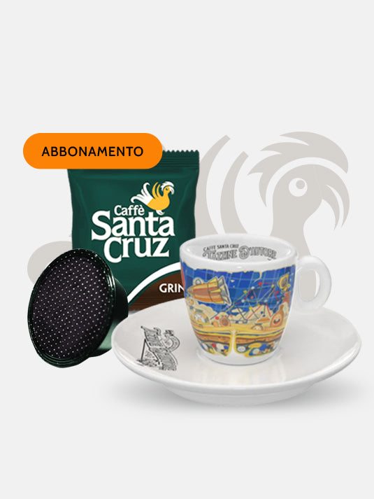 Abbonamento Capsule A Modo Mio® – 100 Capsule + Tazzina d’Autore Omaggio